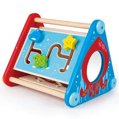 Hape, trójkątne interaktywne pudełko