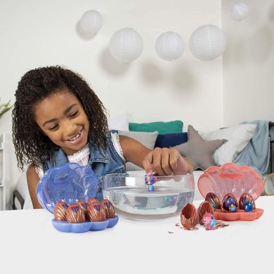 Hatchimals, jajeczka w kształcie muszelek, muszelka różowa, 6 szt.