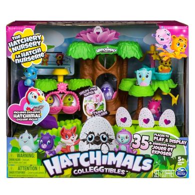 Hatchimals, Przedszkole, wylęgarnia jajeczek, zestaw