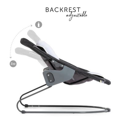 Hauck, Alpha Bouncer Deluxe, leżaczek, melange grey