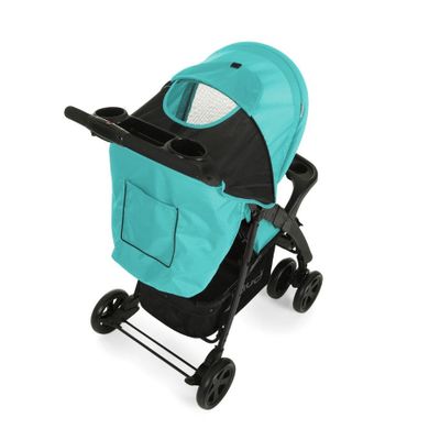 Hauck, Shopper Neo II, wózek spacerowy, Caviar, Aqua