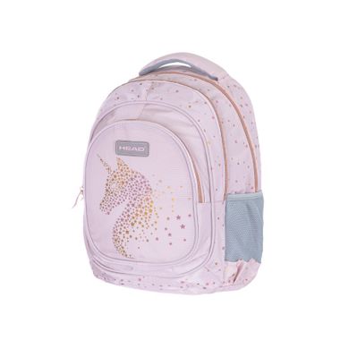 Head, plecak szkolny, 3-komorowy, Jednorożec Rose Gold