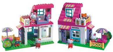 Hello Kitty, Zestaw klocków, Domek Hello Kitty