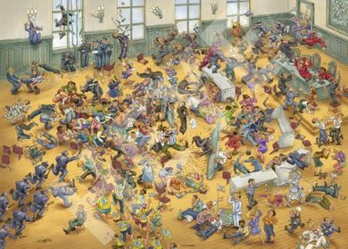 Heye, Sprawiedliwość dla wszystkich, puzzle, 1000 elementów