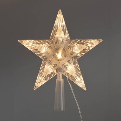 Home Styling Collection, czubek na choinkę, gwiazda LED, 21 cm