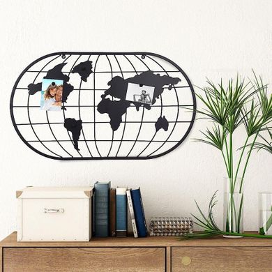 Home Styling Collection, tablica magnetyczna, mapa świata
