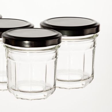 Homla, Barattolo, zestaw słoiczków, 4 szt., 4-100 ml, 743672