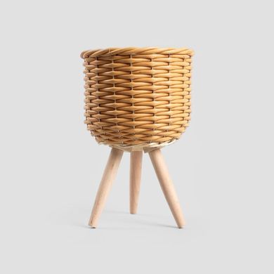 Homla, Florsu, kwietnik na nóżkach, beżowy, 21-33 cm