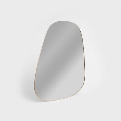 Homla, Minsi, lustro ścienne, o nieregularnym kształcie, 60-40-0,4 cm