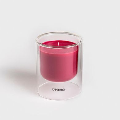 Homla, Sheer Harmony, świeca zapachowa, Rose & Oud, 230 g