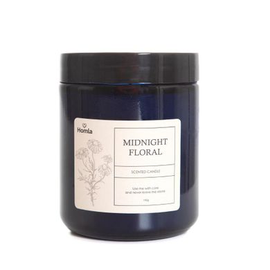 Homla, Tofu, świeca zapachowa, Midnight Floral, 190 g