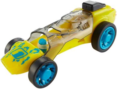 Hot Wheels, Autonakręciaki, żółto-szary samochód