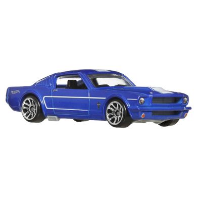 Hot Wheels, Celebrations, '65 Ford Mustang 2+2 Fastback, pojazd, 1:64, JBY49