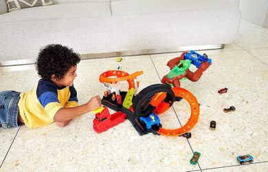 Hot Wheels City, Atak toksycznego goryla, zestaw do zabawy