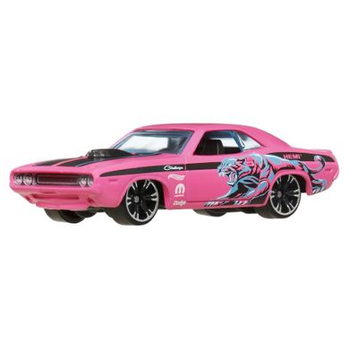 Hot Wheels, Neon Speeders, '70 Dodge Hemi Challenger, pojazd, 1:64, JBY98