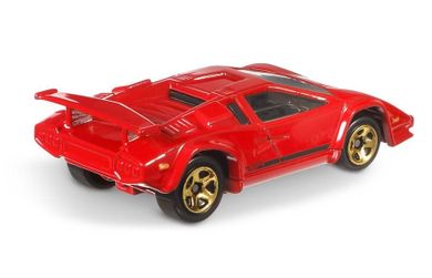 Hot Wheels, samochodzik Lamborghini Countach, skala 1:64