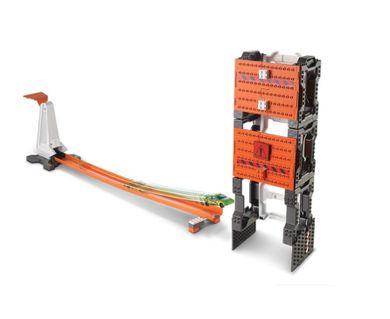 Hot Wheels, Track Builder, Szalone kraksy, zestaw torów