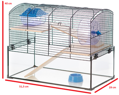 Inter-Zoo, Aqualand 1, klatka dla chomika
