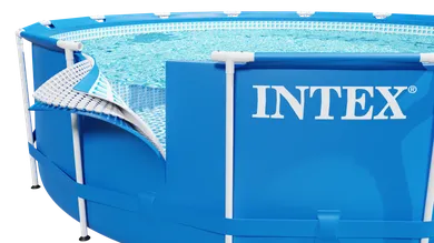 Intex, basen ogrodowy stelażowy, zestaw 9w1, 366-76 cm