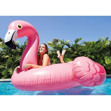 Intex, Flaming, dmuchany materac, 218-211-136 cm