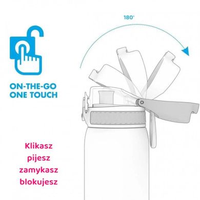 Ion8, butelka termiczna, double wall grey, 500 ml