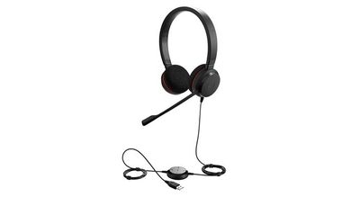 Jabra, Evolve 20 Duo, MS, zestaw słuchawkowy