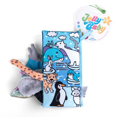 JollyBaby, Polarne Zwierzaki, Ogonki, pierwsza książeczka