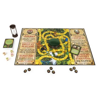 Jumanji, wersja kartonowa, gra familijna
