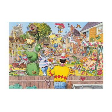 Jumbo, Wasgij Original, Cudowny ogród, puzzle, 1000 elementów