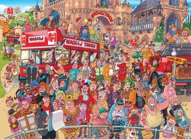 Jumbo, Wasgij Original, Wycieczka do siedziby Wasgij, puzzle, 1500 elementów