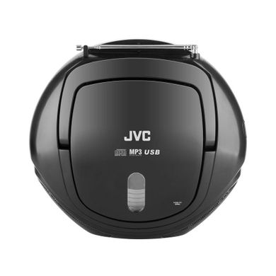 JVC, RD-E221B, radioodtwarzacz Boombox, czarny