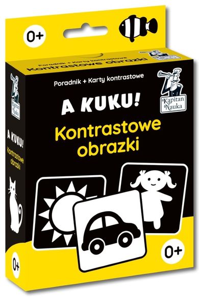 Kapitan Nauka. A kuku! Kontrastowe obrazki. Poradnik + karty obrazkowe