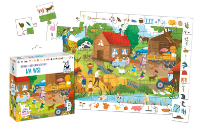 Kapitan Nauka. Puzzle obserwacyjne. Na wsi