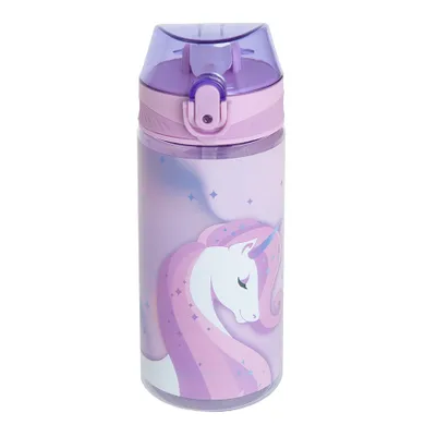 Kayokki, bidon, Jednorożec, fioletowy, 500 ml
