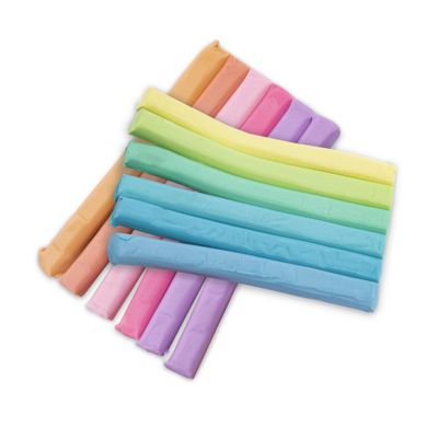 Kidea, plastelina szkolna, pastelowa, 24 kolory