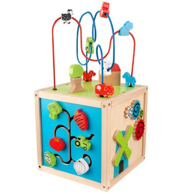 KidKraft, Zabawka drewniana, Kostka edukacyjna dla dzieci