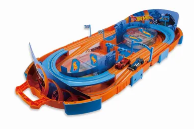 Kidztech, Hot Wheels, tor samochodowy w walizce, 170 cm, 1:64