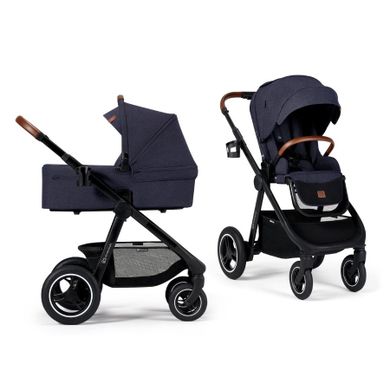 Kinderkraft, Everyday 2w1, wózek wielofunkcyjny, Denim