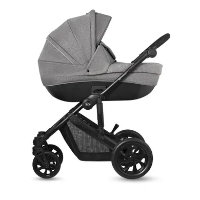 Kinderkraft, Prime Lite 3in1 Mink Pro, wózek wielofunkcyjny, Grey