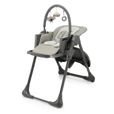 Kinderkraft, Tummie, krzesełko do karmienia, Grey