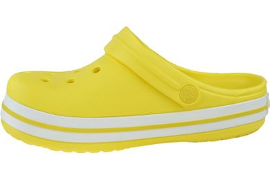 Klapki dziecięce, żółte, Crocs Crocband Clog K