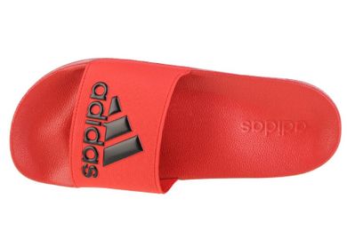 Klapki męskie, czerwone, Adidas Adilette Shower Slides