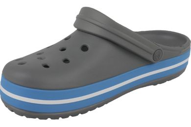Klapki, unisex, szare, Crocs Crockband