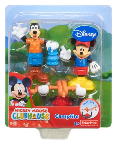 Klub Przyjaciół Myszki Mickey, Biwak, zestaw figurek
