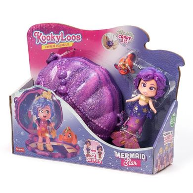 KookyLoos, Mermaids, Star, zestaw z figurką w torebce