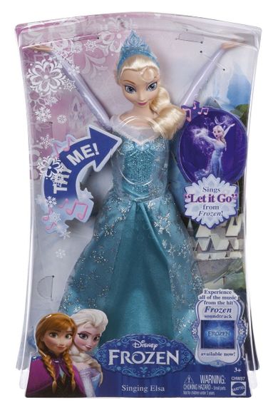 Kraina Lodu, śpiewająca lalka Elsa