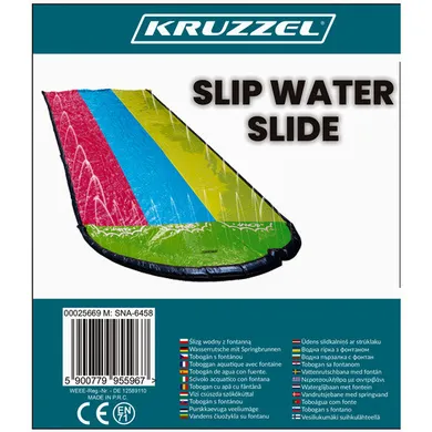 Kruzzel, ślizg wodny z fontanną