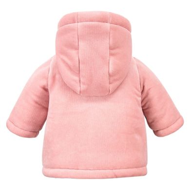 Kurtka dziewczęca z kapturem, różowa, Eevi