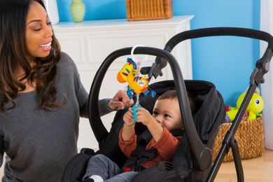 Lamaze, Zebra Zosia, zawieszka, zabawka niemowlęca