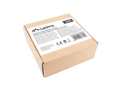 Lanberg, kabel optyczny HDMI 2.1, 8k, 30m
